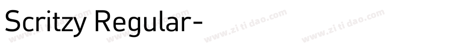 Scritzy Regular字体转换
